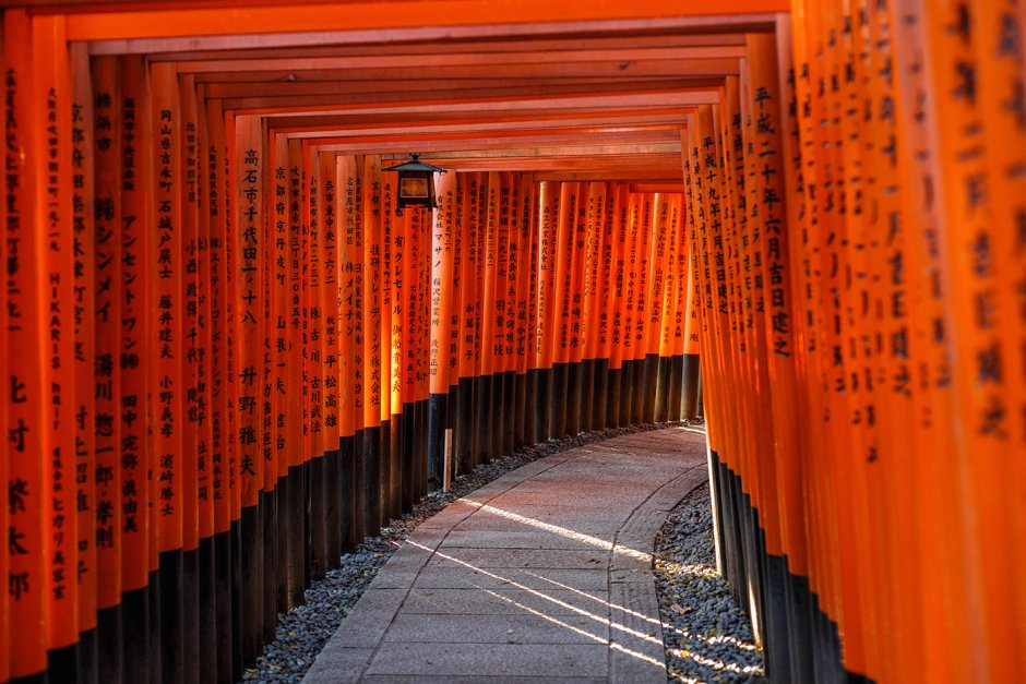 Храм Инари в Киото