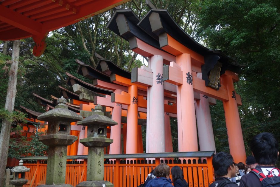 Ворота Инари в Киото