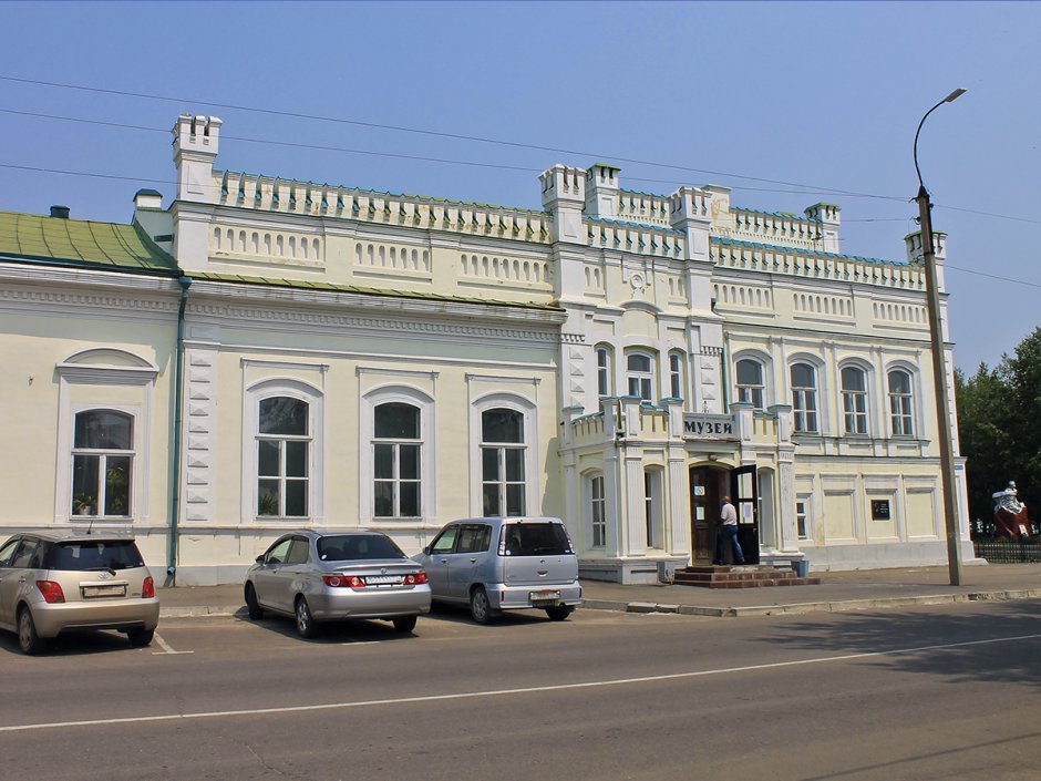 Дворец в Нерчинске Забайкальского края