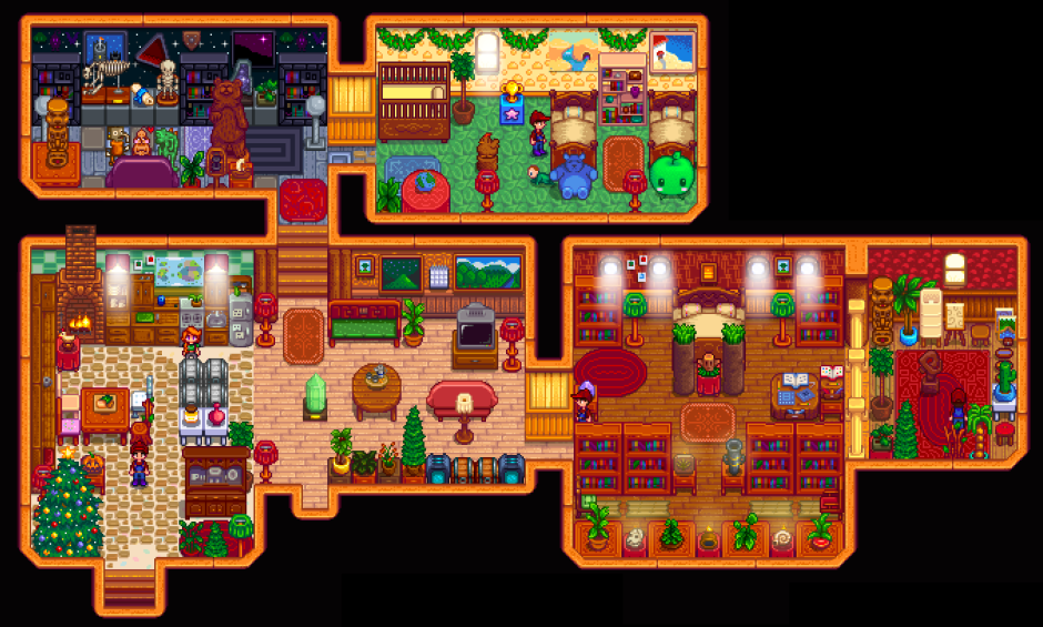 Stardew Valley интерьер