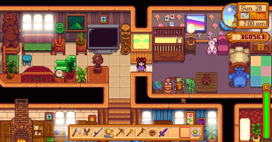 Stardew Valley дом внутри