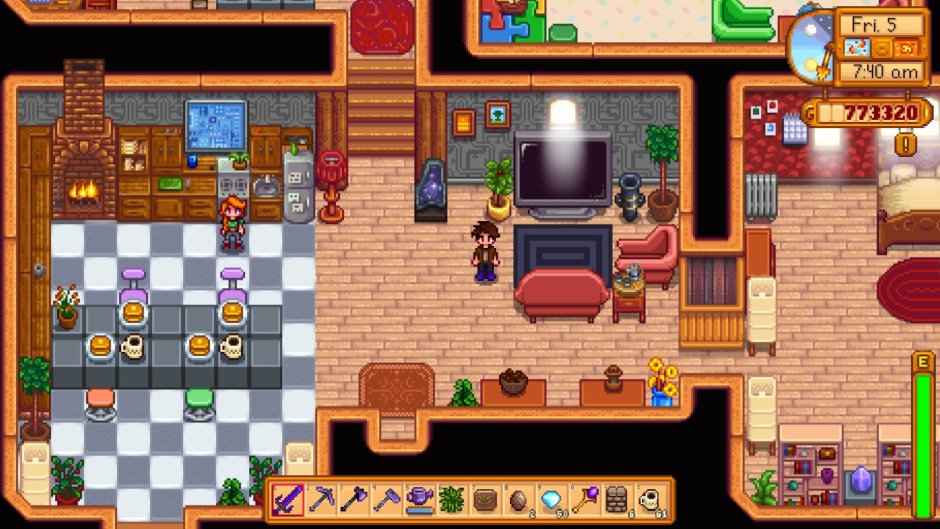 Stardew Valley дом интерьер