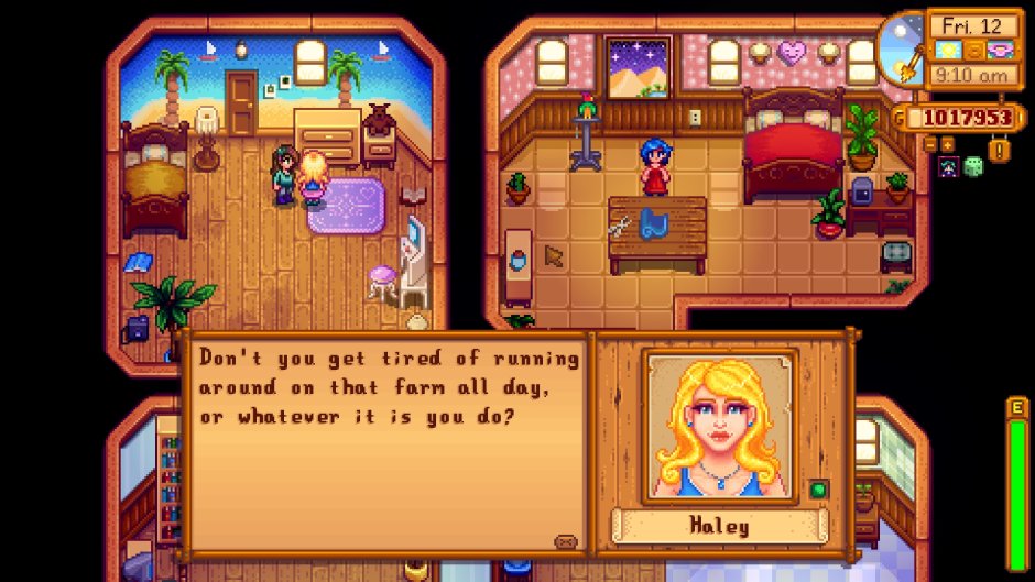 Клинт и Эмили Stardew Valley