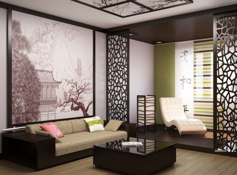 Дизайн комнаты в китайском стиле