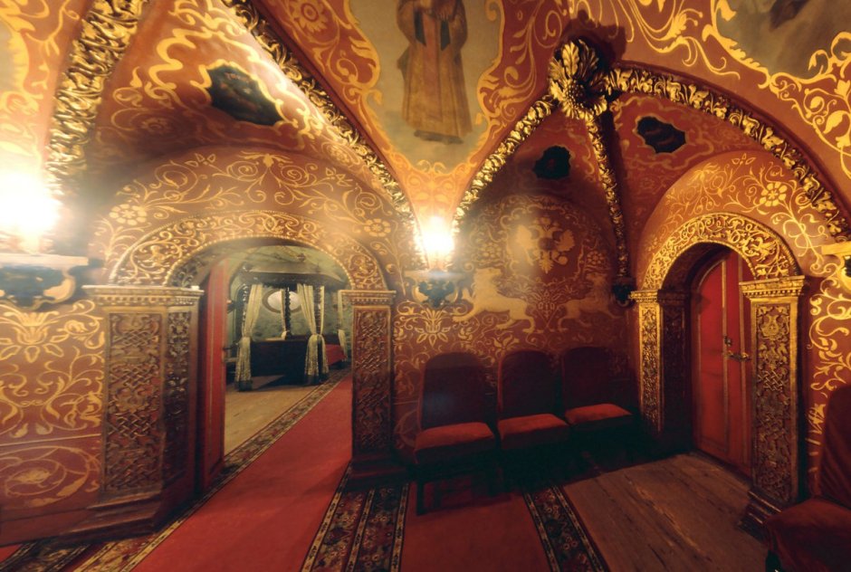 Палаты бояр Романовых 16 век Иван Грозный