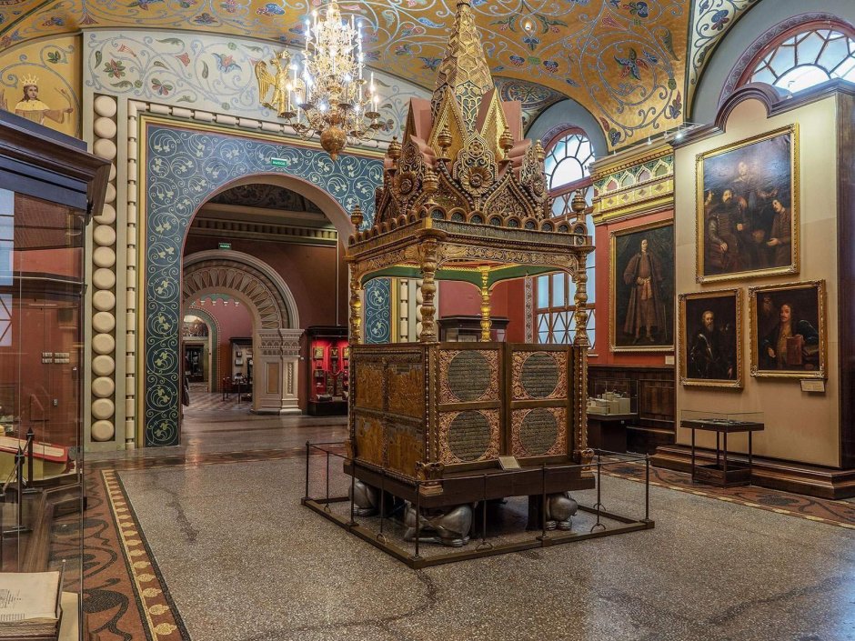 Молельное место Ивана Грозного в Успенском соборе