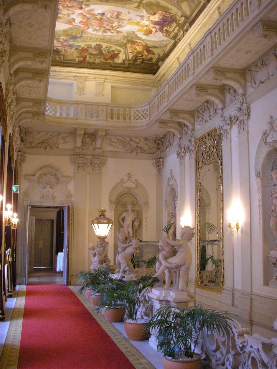 Вена дворец Кинских, Вена.