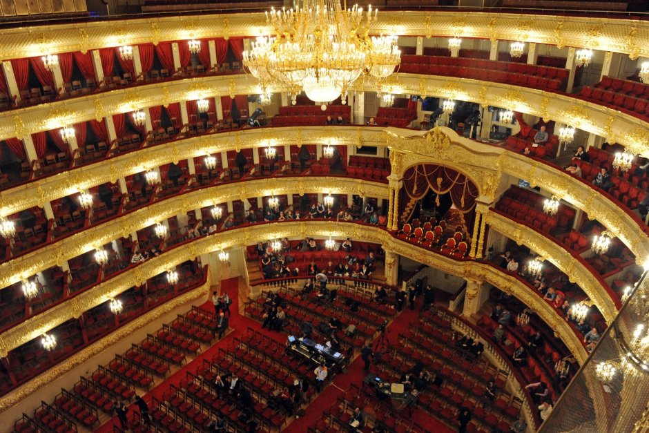Основная сцена Александринского театра Санкт-Петербург