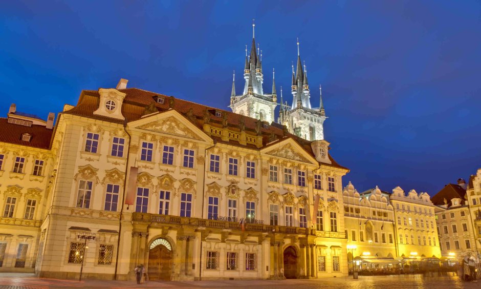 Чехия дворец Гольц-Кинских