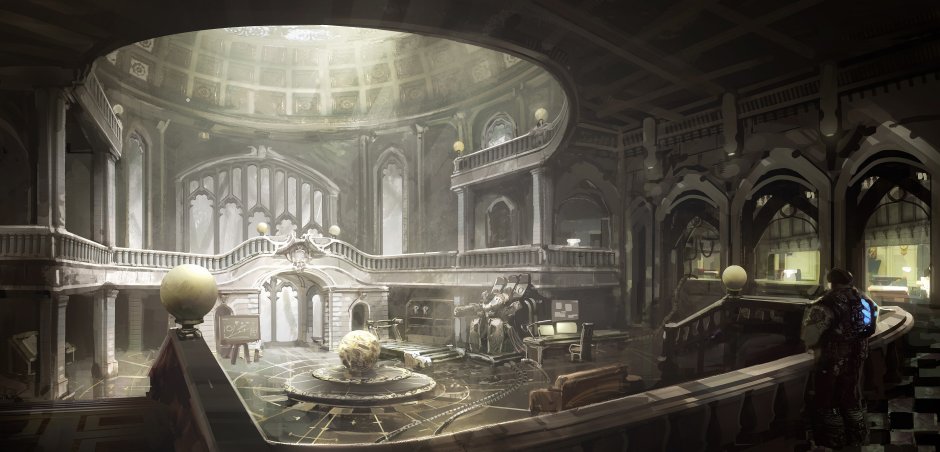 Dishonored Императорский дворец Тронный зал