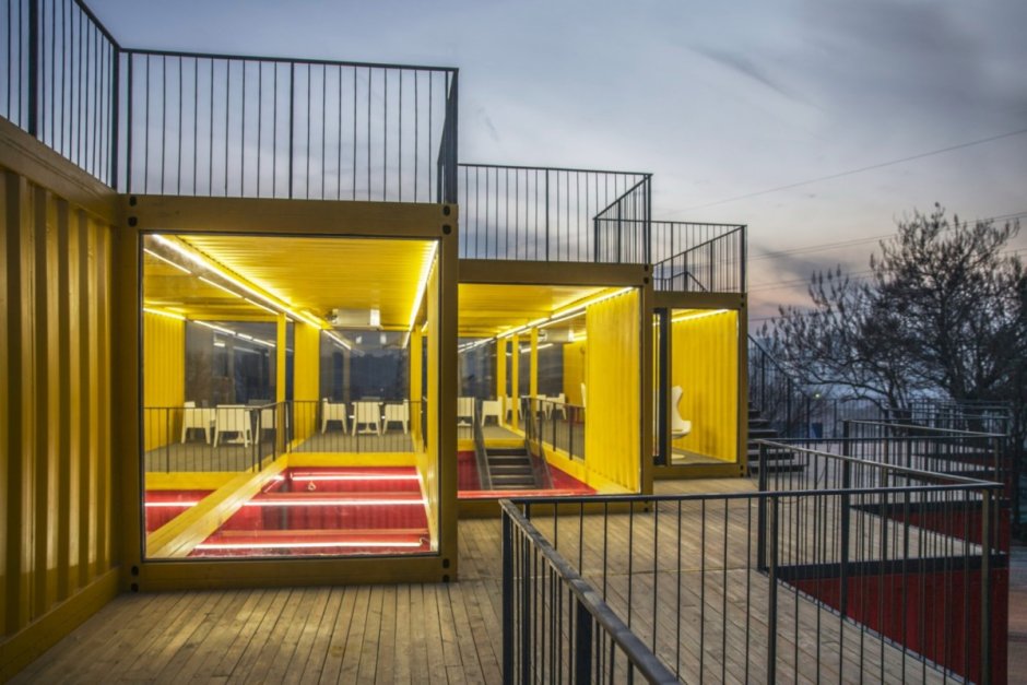 Гостиница shipping Container Hotel,