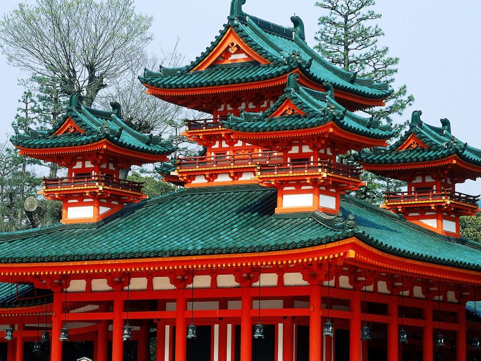 Храм Хэйан, Киото, Япония