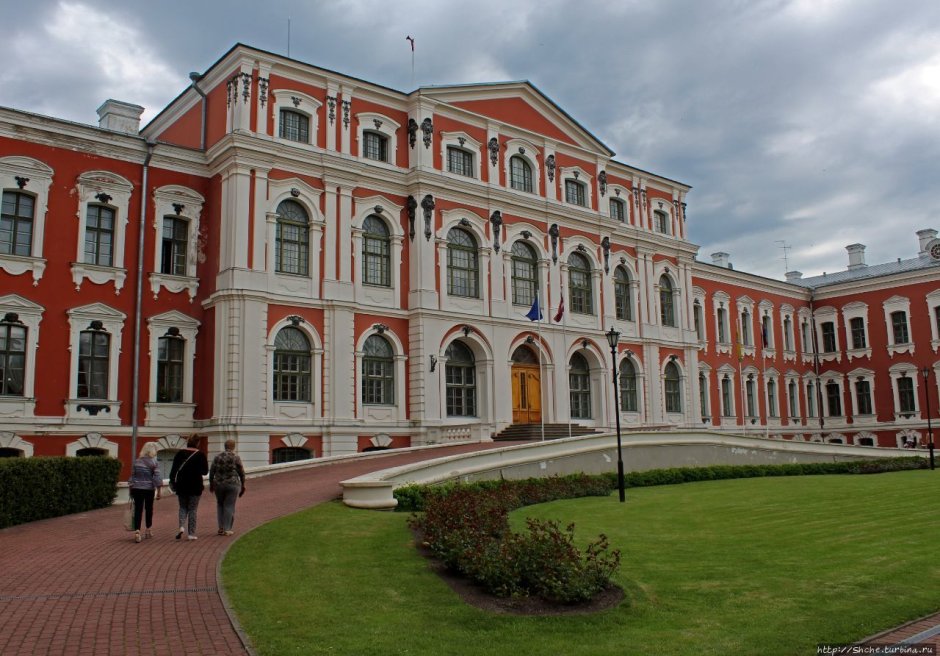 Митавский дворец Елгава внутри