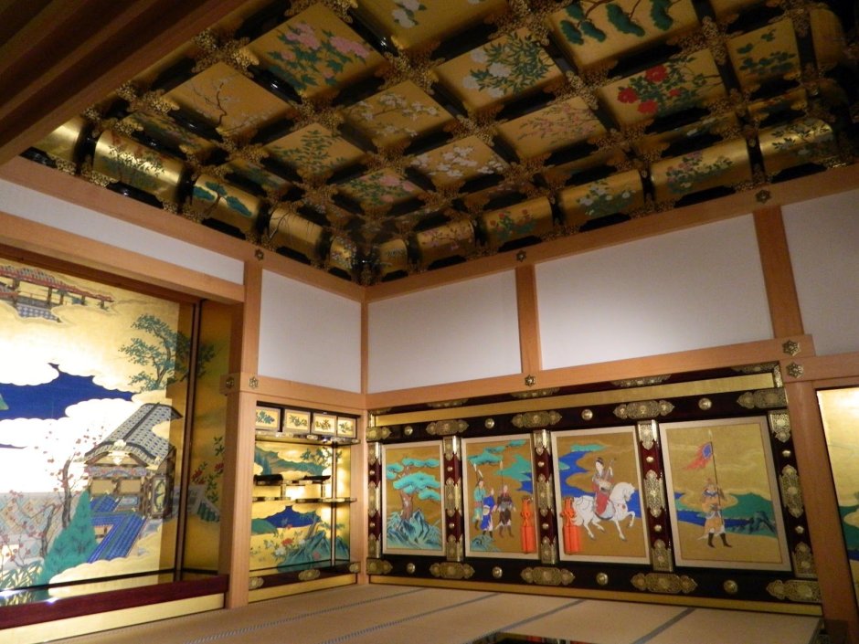 Интерьеры японских дворцов