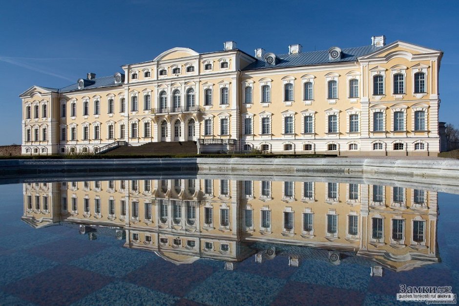 Рундальский дворец Латвия