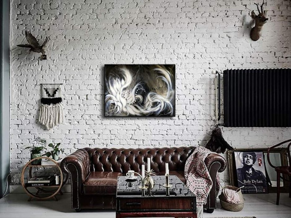 Комнаты только бока стиле лофт