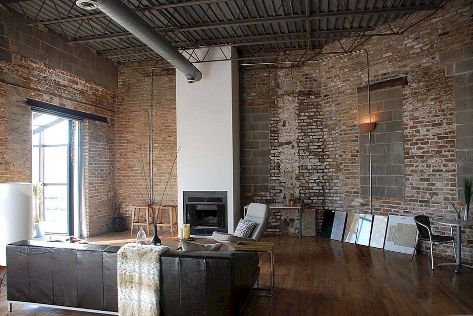 Кирпич Мирский в стиле лофт
