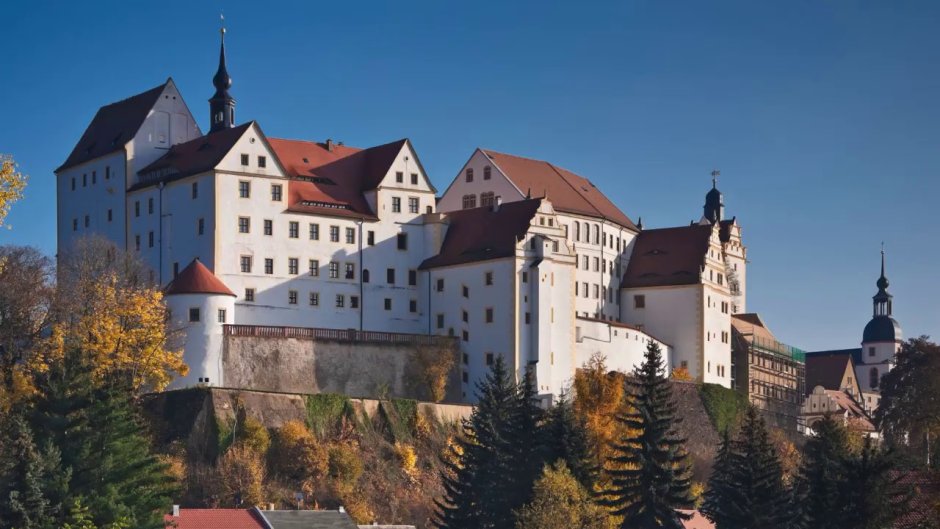 Замок Кольдиц фото