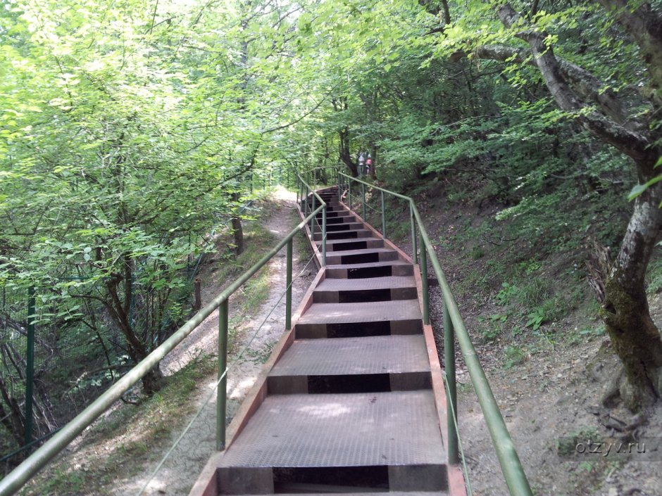 Криница Геленджик лестница