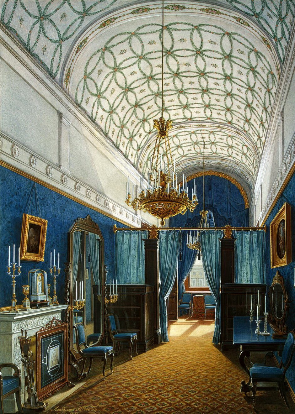 ГАУ Эдуард Петрович (1807-1887) Гатчинский дворец
