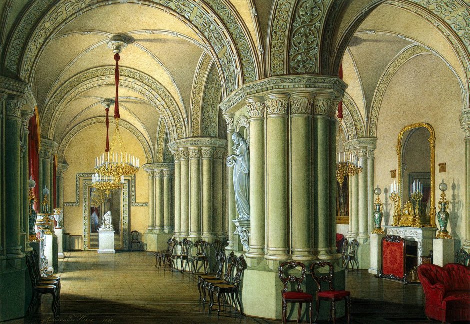 Иорданская лестница Эрмитажа