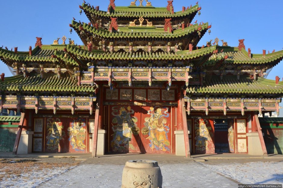 Монголия, дворец Богдо хана