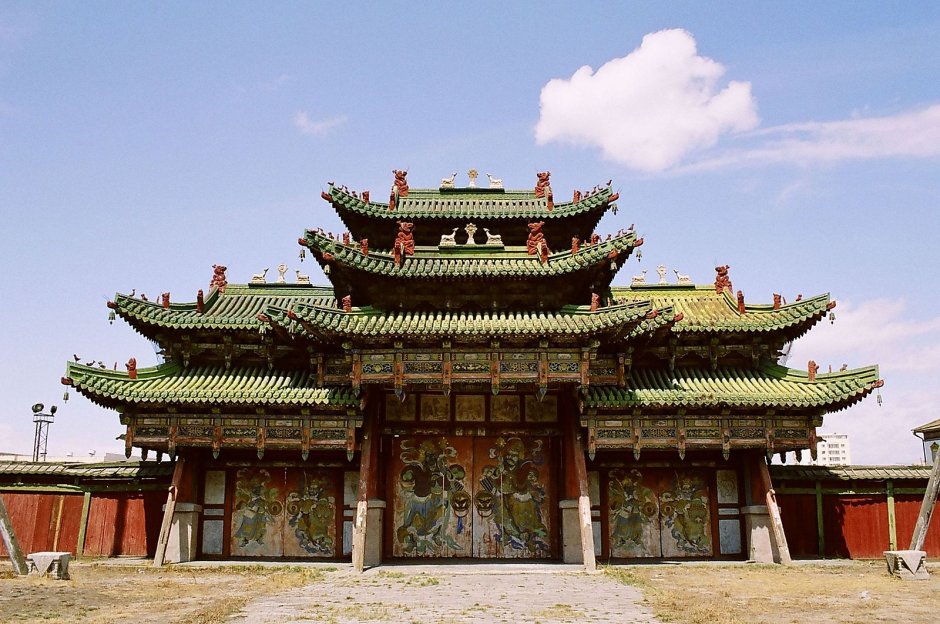 Дворец императора Монголии