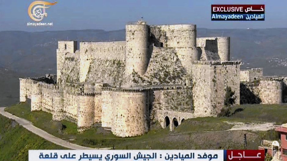 Замок крестоносцев крак-де-Шевалье