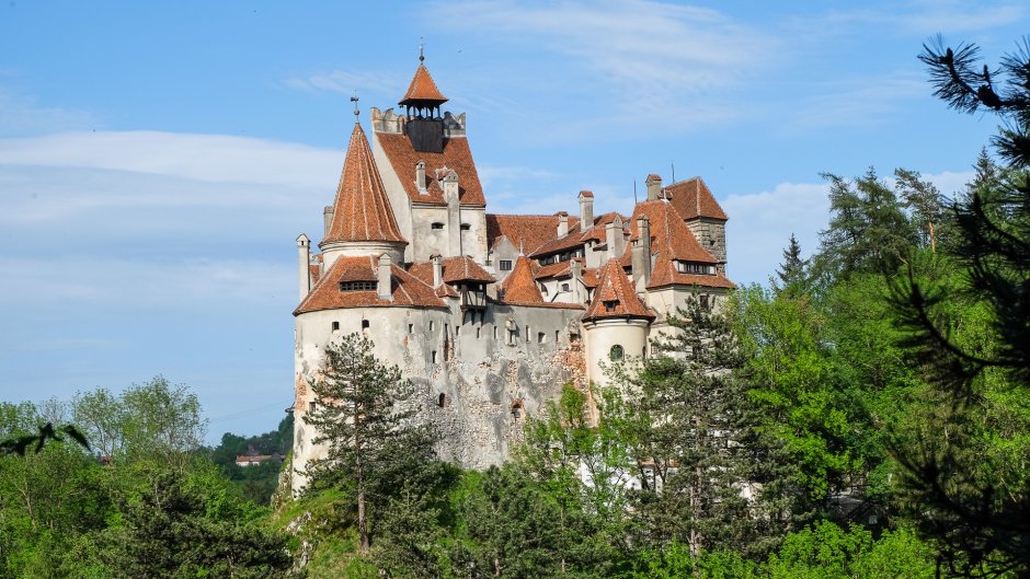Карпаты замок Дракулы