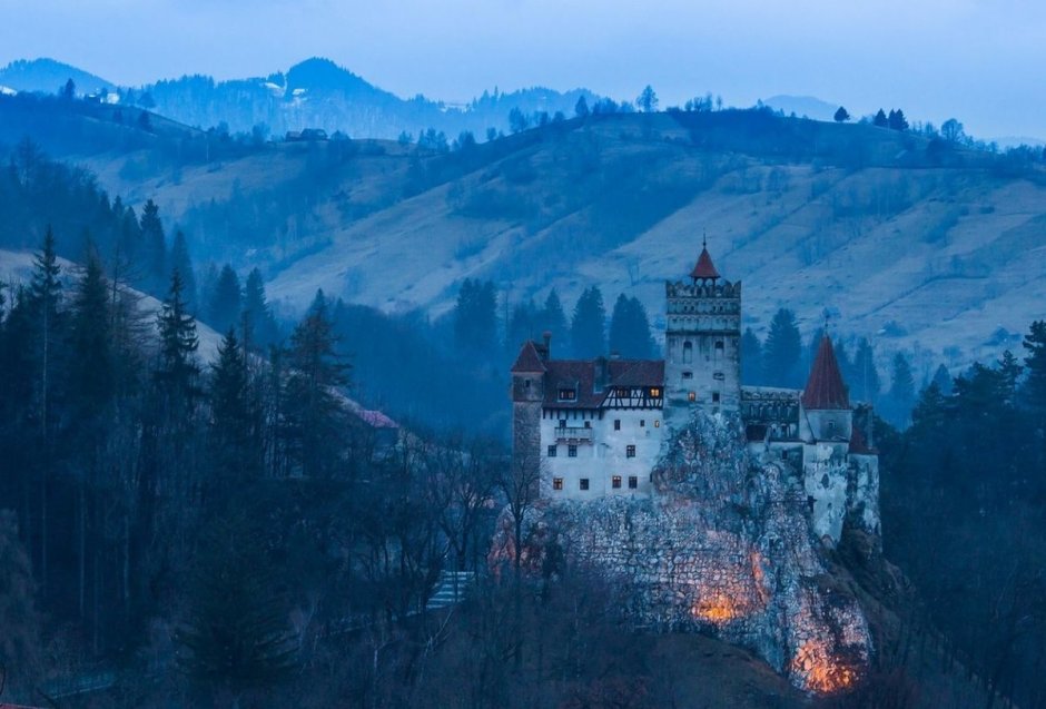 Замок Дракулы в Румынии