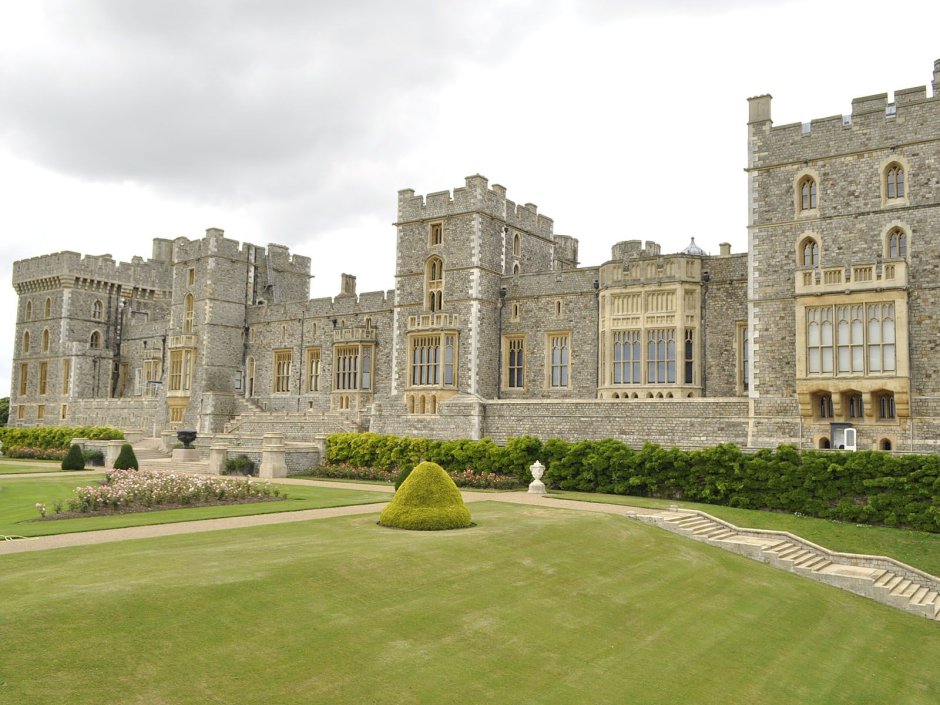 Виндзорский замок Англия интерьеры
