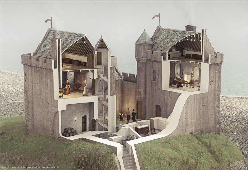 Виндзорский замок верхний двор