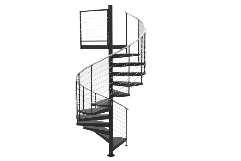 Винтовая лестница без фона