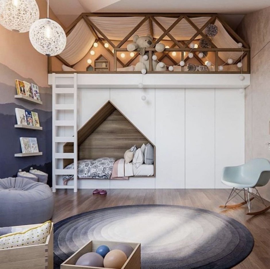 Кровать-домик Nest Loft
