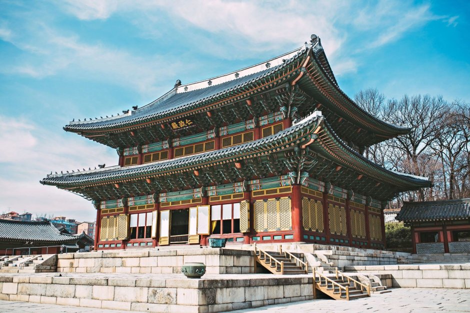 Дворец Gyeongbokgung Южная Корея