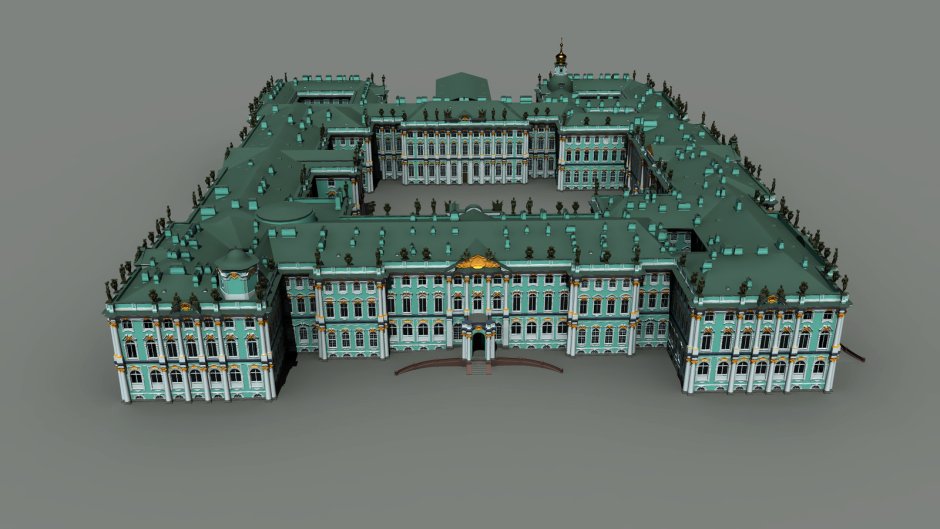Зимний дворец 1704