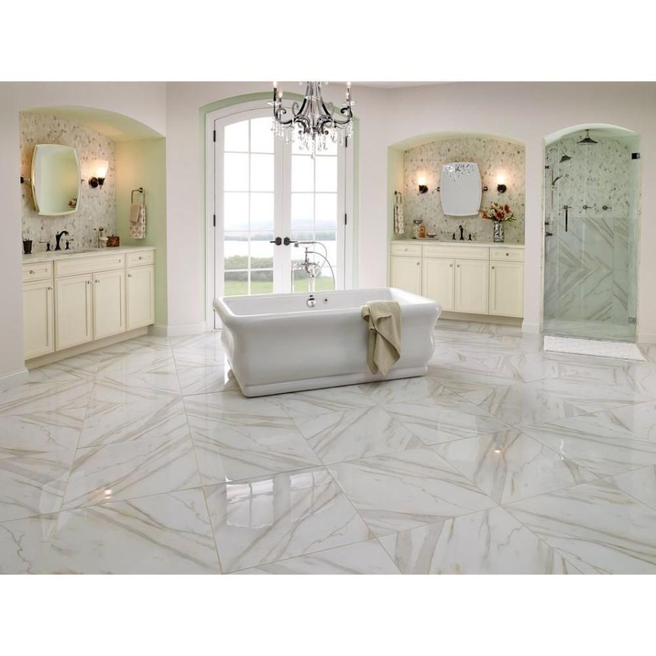 Керамогранит real Stone Carrara Gold 800*800