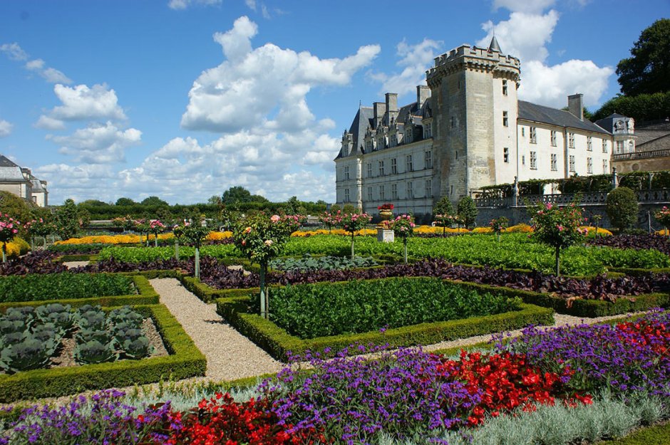 Сады Шато де Вилландри, Франция