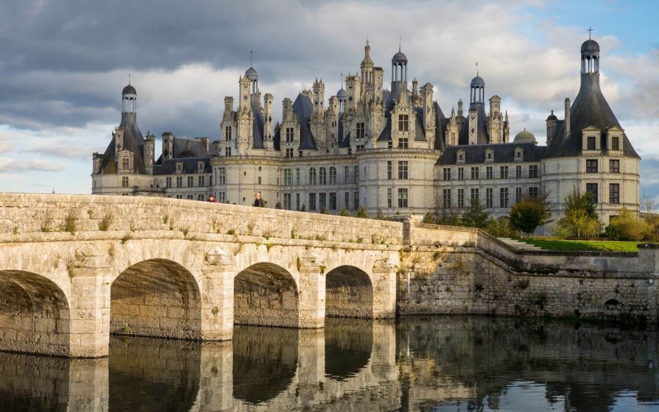 La Loire замок Франции