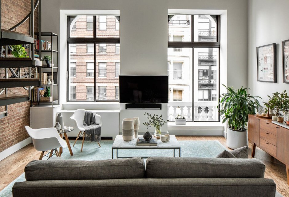 Нью-йоркский стиль в интерьере квартиры