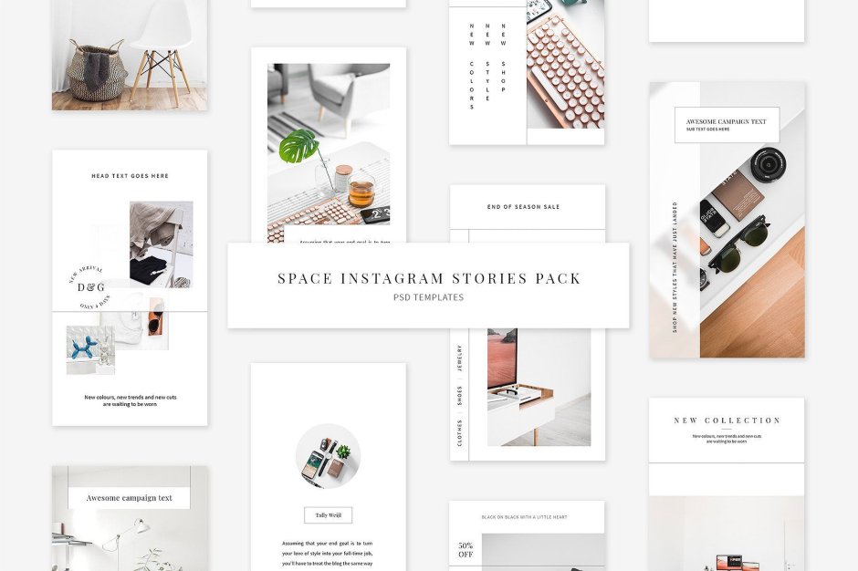 Instagram Template Interior