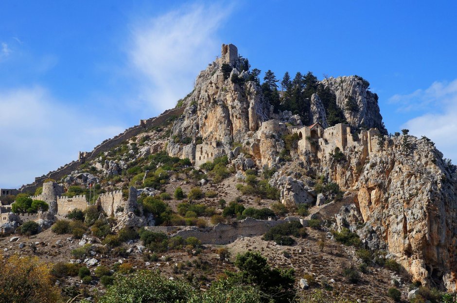 Замок Хиларион Кипр