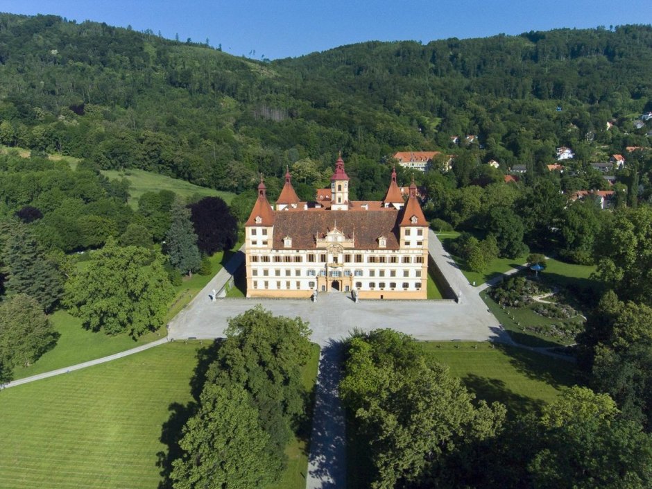 Замок Эггенберг Австрия ЮНЕСКО