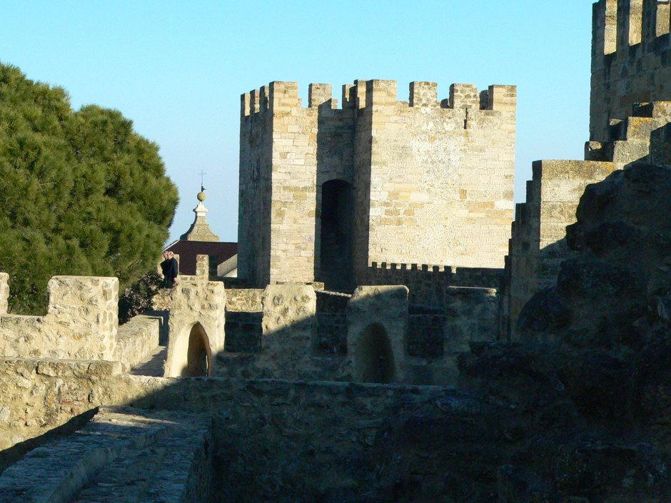 Смотровая площадка крепости Святого Георгия Лиссабон