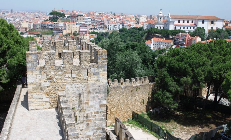 Лиссабон замок Святого Джорджа