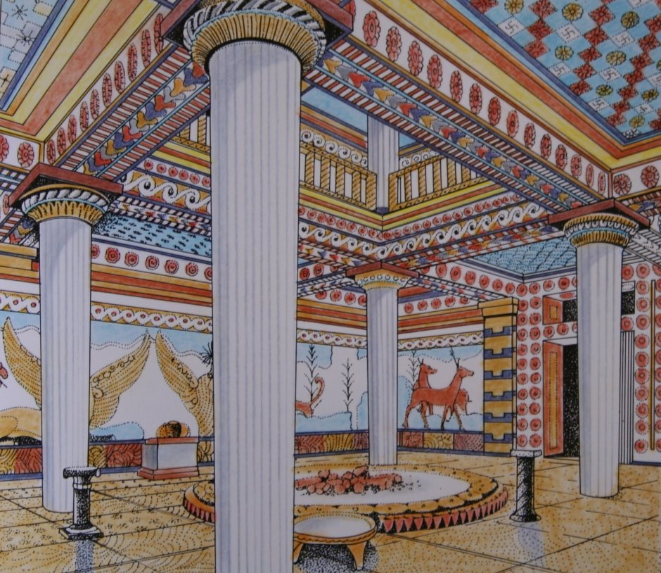 Кносский дворец царя Миноса