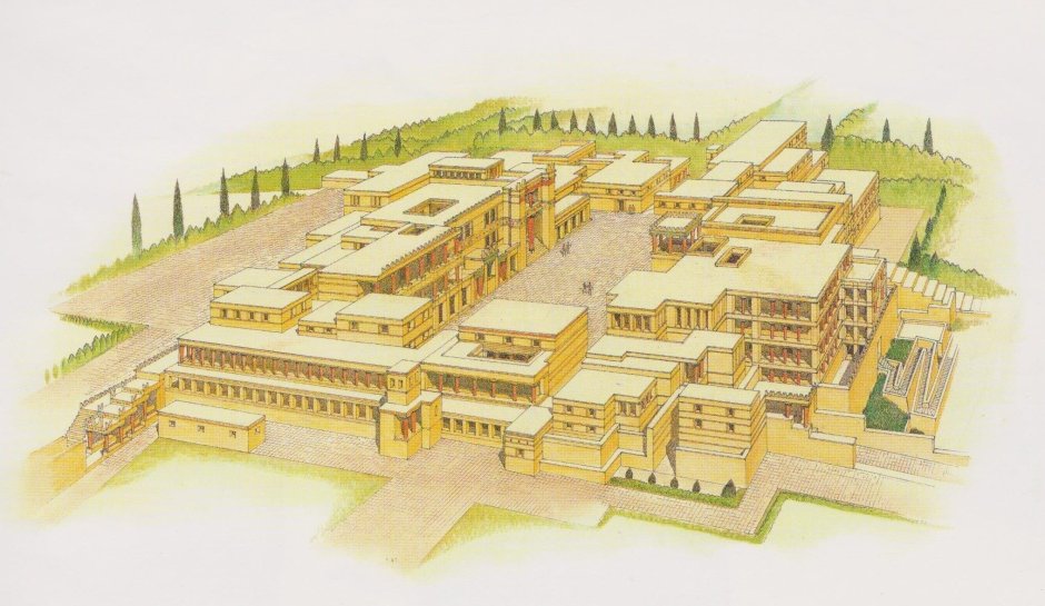 Минойская цивилизация Кносский дворец