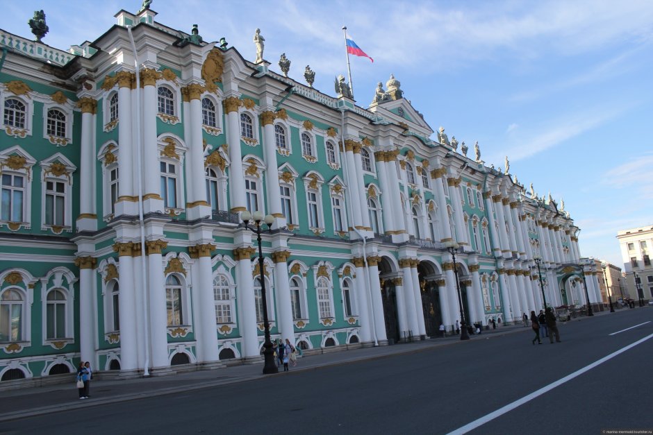 Эрмитаж Санкт-Петербург снаружи