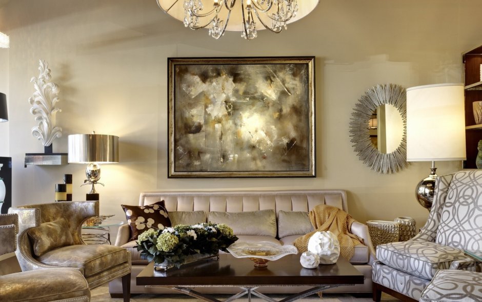 Декор гостиной