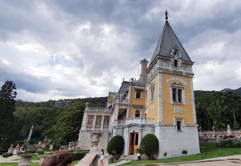 Массандровский дворец панорама